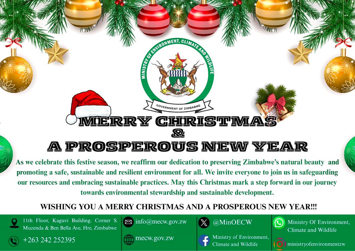 Ministry of Environment, Climate and Wildlife tweet media