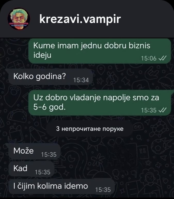 Koncizno, brzo i evo dogovora.