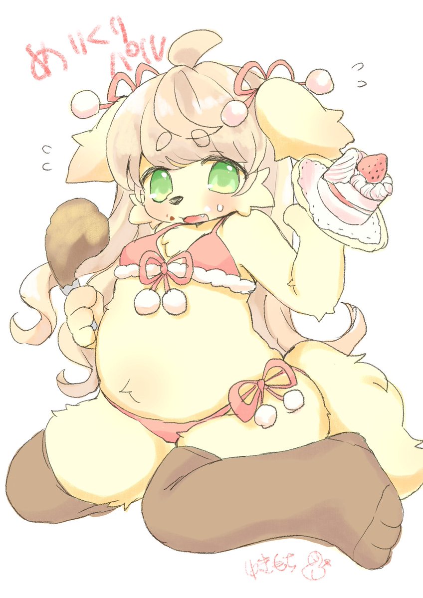 ankrmochi's tweet image. めりくりパル食いしん坊ばーじょん