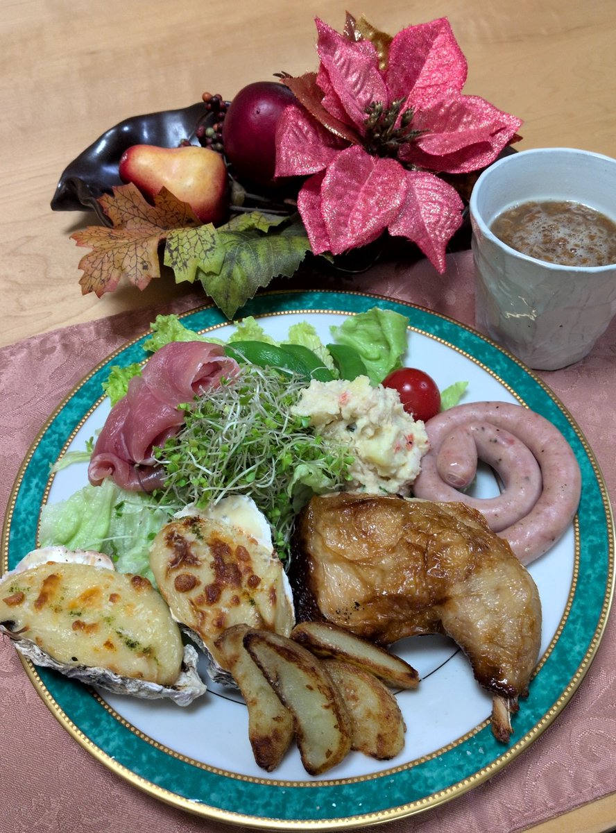 🎅🎄𝑀𝑒𝑟𝑟𝑦 𝐶ℎ𝑟𝑖𝑠𝑡𝑚𝑎𝑠🎄🎁 トシヨリ2人なのでとりあえず