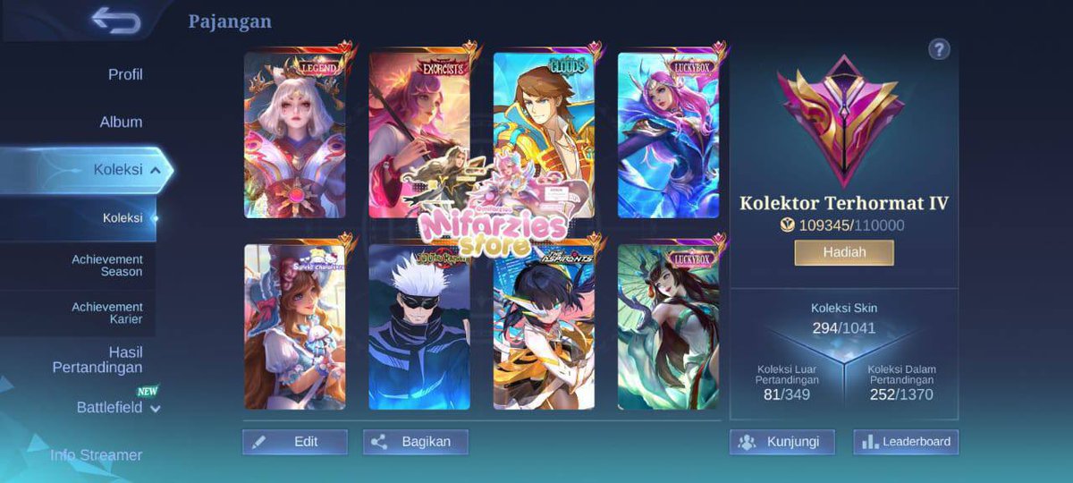 he4rtfelts's tweet photo. wts wtb akun ml magesupp
— 570k avrek

legend lunox, gura exor, flo sanrio, xav btc, xwv jjk,ruby aspi, mathil elite, lesley aspi, yss cc, zodiac (lunox, odette, lance), sl frag 4,1k

allkos, blm kgm, sgmail buatanku baru ce 
#wtb #wts #zonauang #zonabu #zonajajan #zonaba https://t.co/2tSvdO46sq
