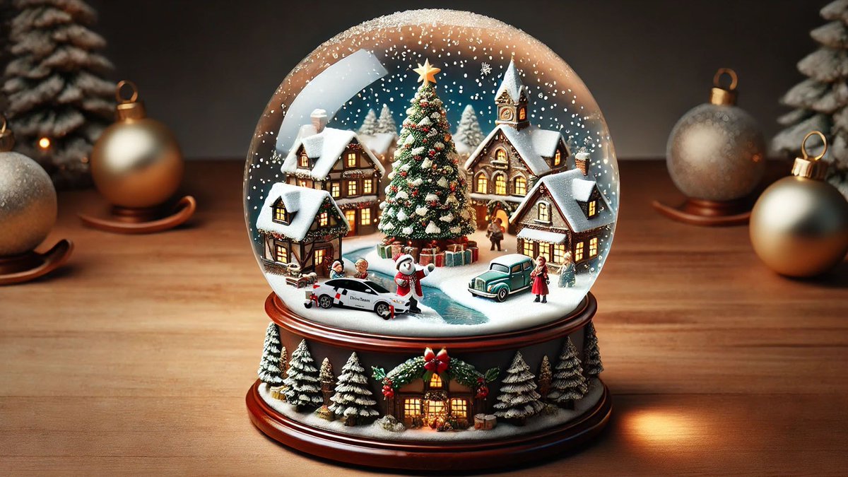 Merry Christmas from the DriveTeam family! 🎄

As you head out to celebrate with loved ones, we want to remind you to take your time, stay alert, and keep safety in the driver's seat.

Wishing you a joyful holiday and a safe journey wherever the road takes you! 🚗💨 

#DriveTeam