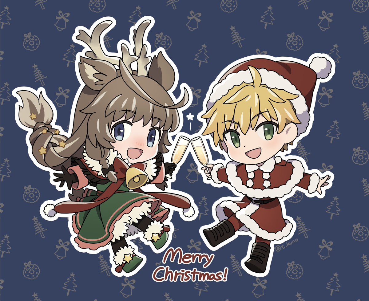 t_kuno's tweet photo. メリークリスマス！🎄🦌🥂🎅🎄 https://t.co/RmlLrLnA96