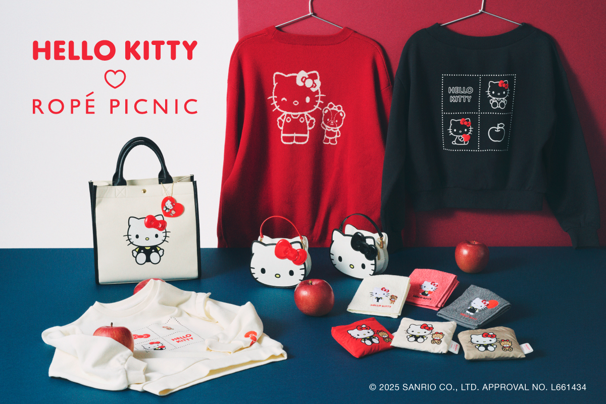 New post (ROPE' PICNICから、HELLO KITTYとのコラボレーション限定