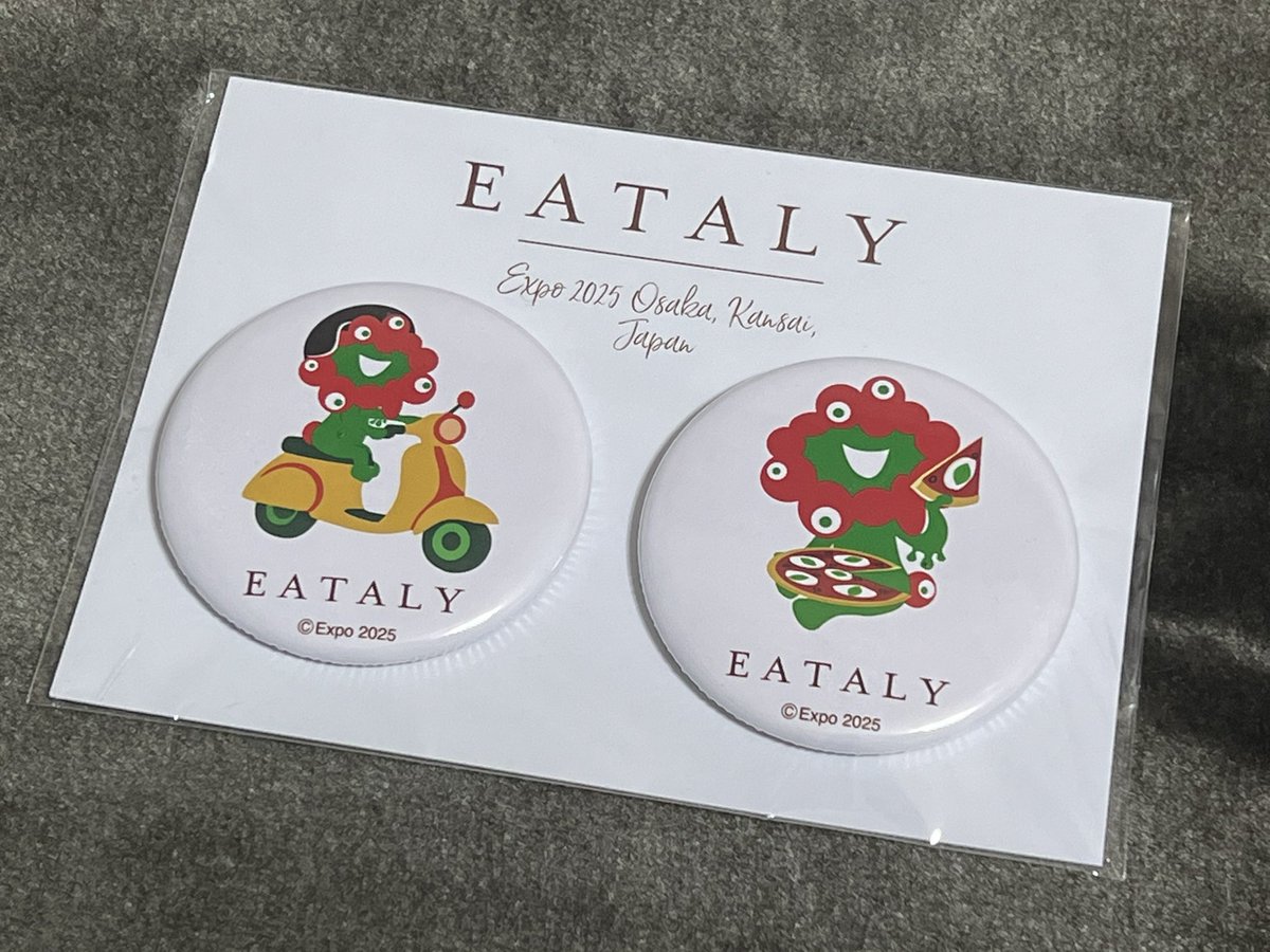 ミャクミャク EATALY マグネット 3個セット ミャクミャク EATALY マグネット 3個セット ミャクミャク イータリー