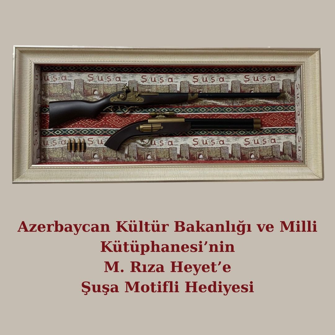 Prof. Dr. Cevad Heyet’in doğumunun 100. yıl dönümü Azerbaycan Milli Kütüphanesi tarafından düzenlenen programda anıldı. Birçok akademisyen, milletvekili ve gazetecinin katılımıyla gerçekleşen anma törenine onursal konuk olarak katıldım.
#CevadHeyet
