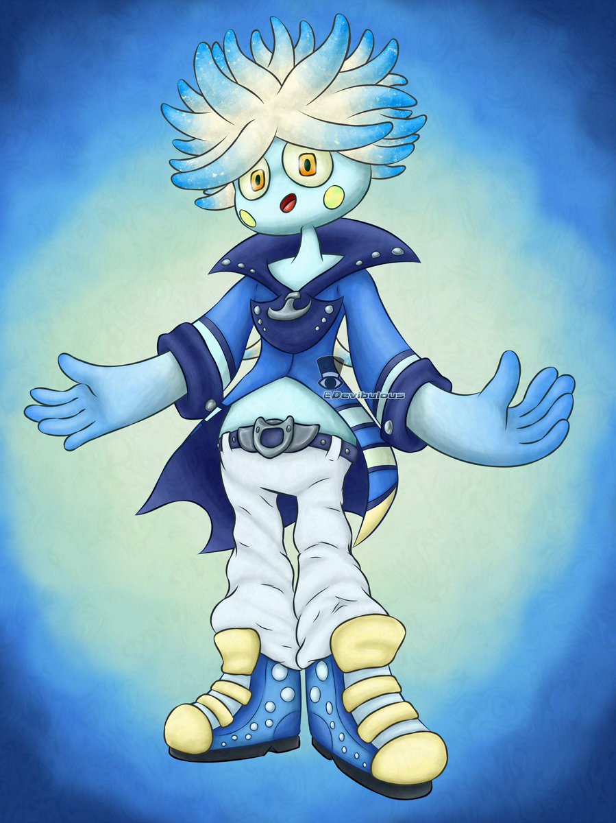 Mello the Anemopon in a Party outfit

Changing up his name a little, along with Medlii which I might rename to Melodi 

#DigitalArt #OCArt #Art