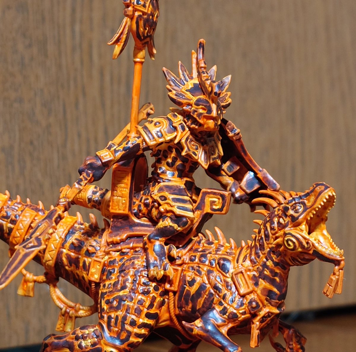 ウォーハンマー #セラフォン 引きで見ると粗い筆跡も気にならない