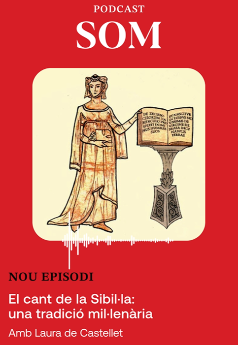 mhistoriacat's tweet photo. 🎙️ Nou pòdcast: 'El cant de la Sibil·la, una tradició mil·lenària' que uneix profecia, #Nadal i futur. En parlem amb Laura de Castellet, medievalista i intèrpret. 

Escolta’l i deixa’t interpel·lar per una tradició viva. ✨

https://t.co/RbW6yUgo4m 

#CantDeLaSibil·la #Cultura https://t.co/Zhy1WNn8WX
