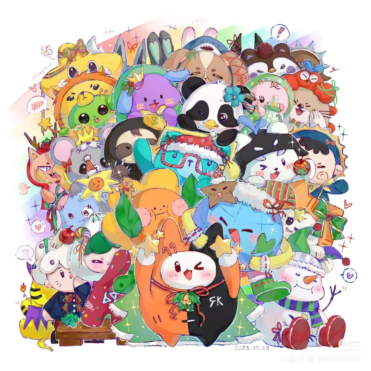 camuihane's tweet photo. ☃️🎄ℳℯ𝓇𝓇𝓎 𝒞𝒽𝓇𝒾𝓈𝓉𝓂𝒶𝓈 🎄❄️
#yuzumumu #polcason #kingman #babii #mr_saturnworld #permpoon #jaidee #paody #Ceri #JUMMO #Tomafox #GUINZLY #LUNAR #AVOCEAN #KHunNoo #WESLEY #Nongnao #solcute #NILKNHAKE
#Christmas2025
#GMMTV
Cr: wangyue (rednote) https://t.co/MTIMAYBtRX