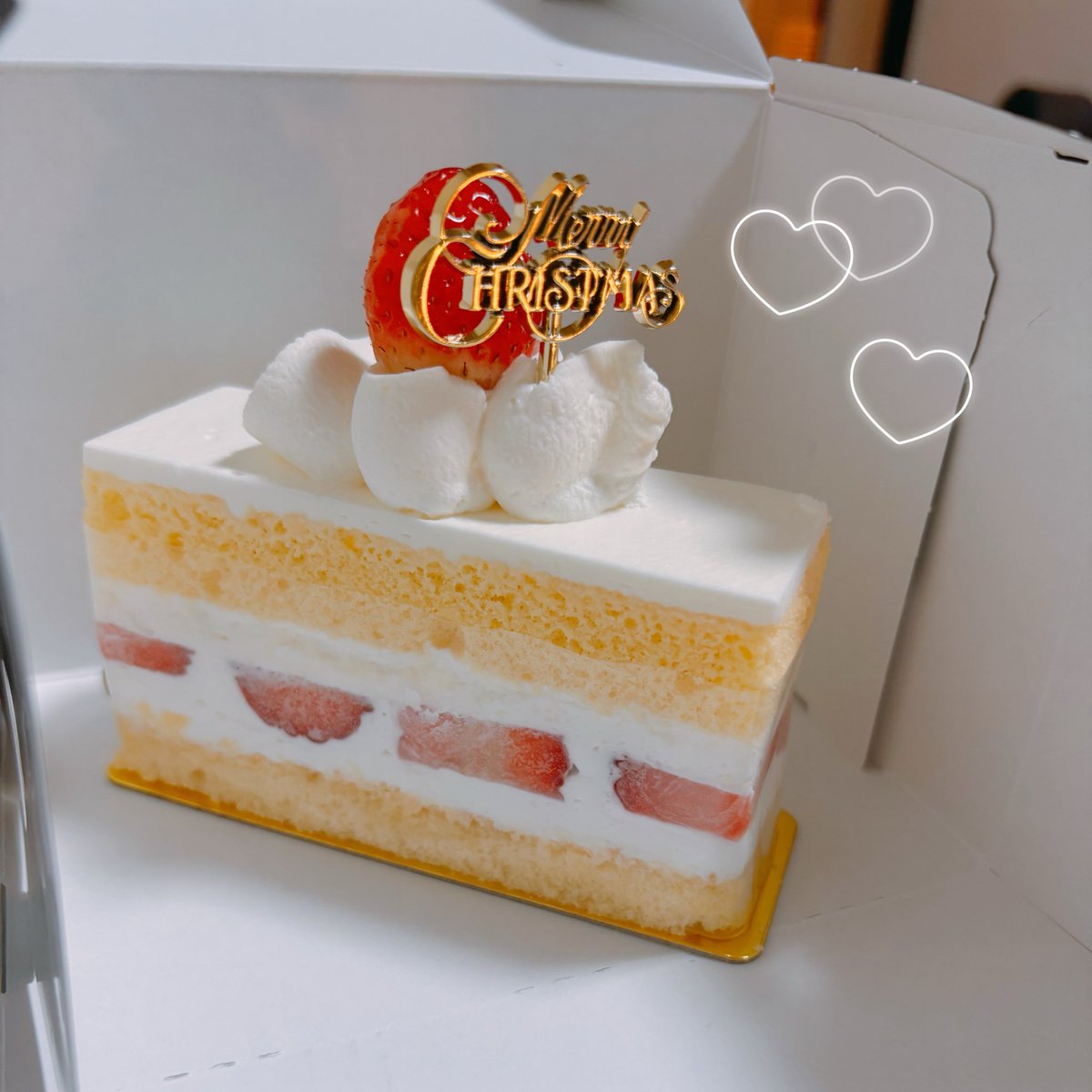 ren_armenj's tweet photo. お店のオーナー様がケーキプレゼントしてくれて本当に嬉しいクリスマス🎅🎄🤍 https://t.co/BC2WHhH1J9