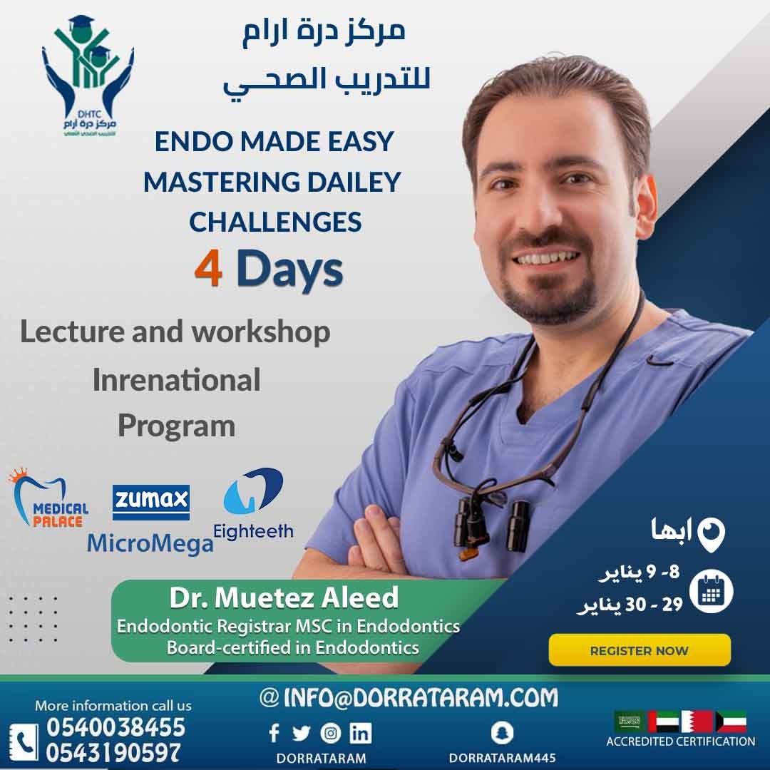 dorrtaram's tweet photo. ENDO MADE EASY MASTERING DAILEY CHALLENGES
Lecture &amp; Workshop
4 days
ABHA CITY 
DR.Muetez Aleed
#DHTC
#DENTISTRY
#dentalphoto
#DENTAL
dentistry
D_H_T_C
مركز_دره_ارام_للتدريب
للاستفسارات و التسجيل يرجي التواصل علي الوتساب
0540038455
0543190597 https://t.co/bUbGZOe3he