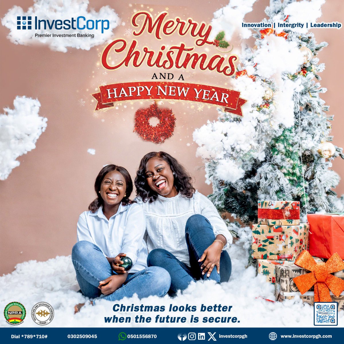 Warmest thoughts and best wishes for a wonderful Christmas and a Happy New Year from all of us at InvestCorp Asset Management. #christmas #newyear #investcorp