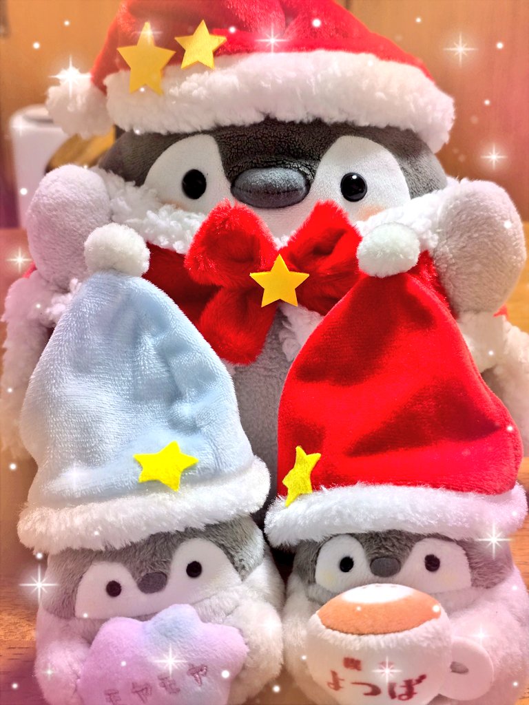 Merry Christmas🎄🎅✨ ぼくたち、コ……サンタさんトリオなんだよぉ