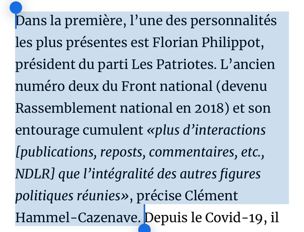 62PATRIOTES's tweet image. 🌟👍Étude Agoratlas 12/25 sur la présence des mouvements politiques sur les réseaux sociaux en soutien aux PAYSANS en lutte!

Bravo LES PATRIOTES, vous êtes les plus présents et c’est reconnu ! 🇫🇷

On ne lâche rien !
➡️Rejoindre/Soutenir Les Patriotes : soutien.les-patriotes.fr 🇫🇷