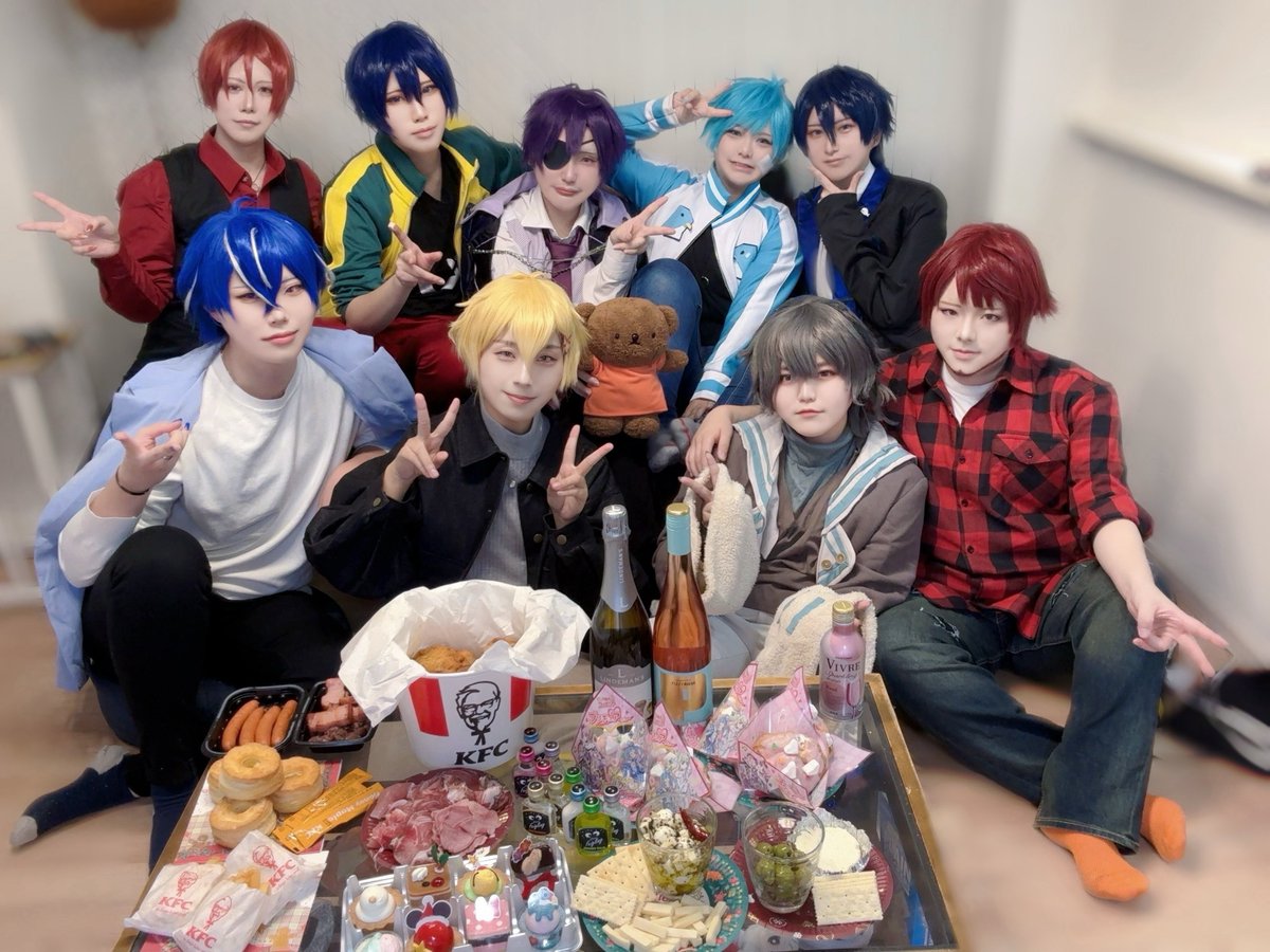 ⚠︎cos
クリスマス会🎄してきた💪
誕生月特権で配役させてもろた☺️
楽しかった〜！