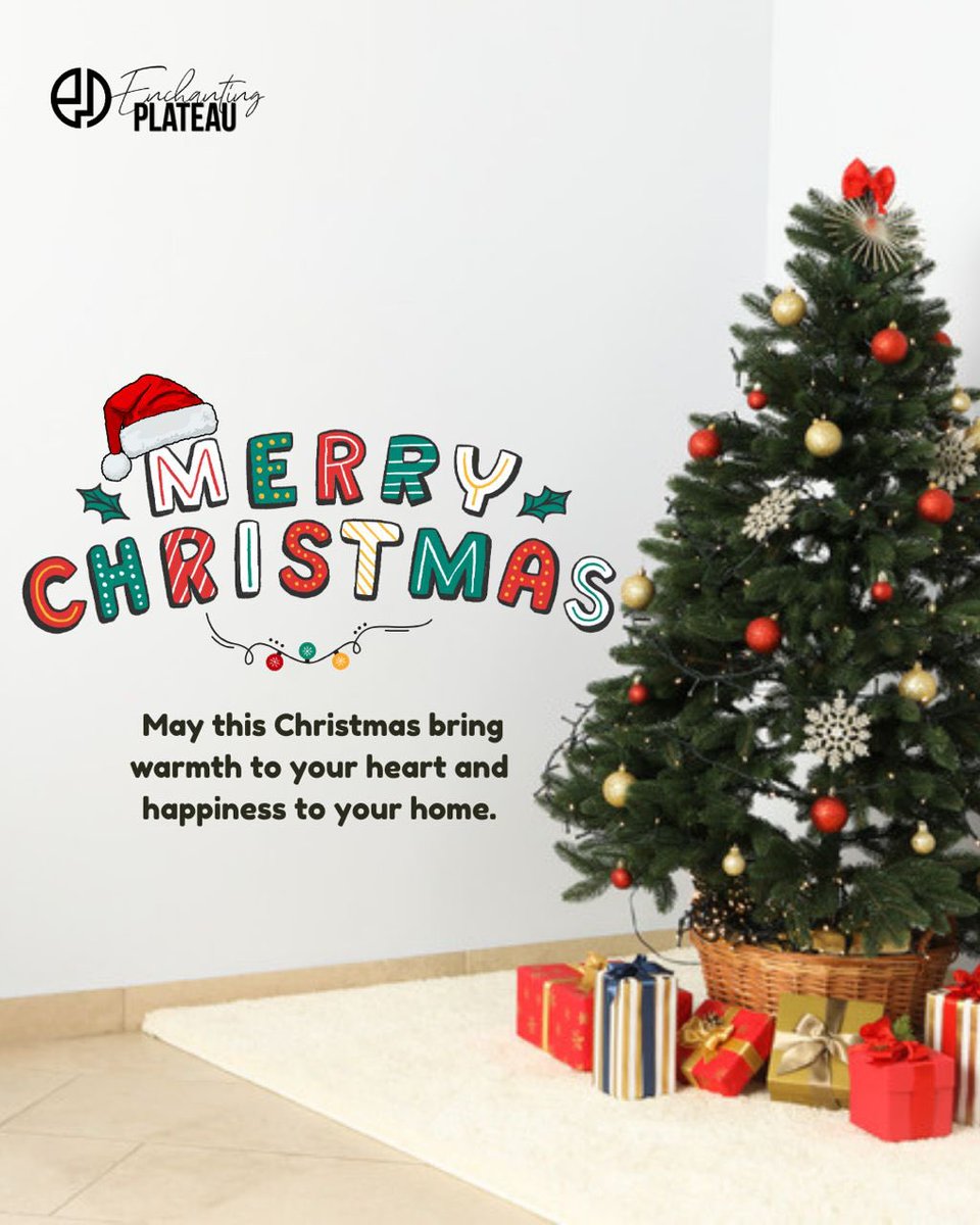 #MerryChristmas from all of us at Enchanting Plateau