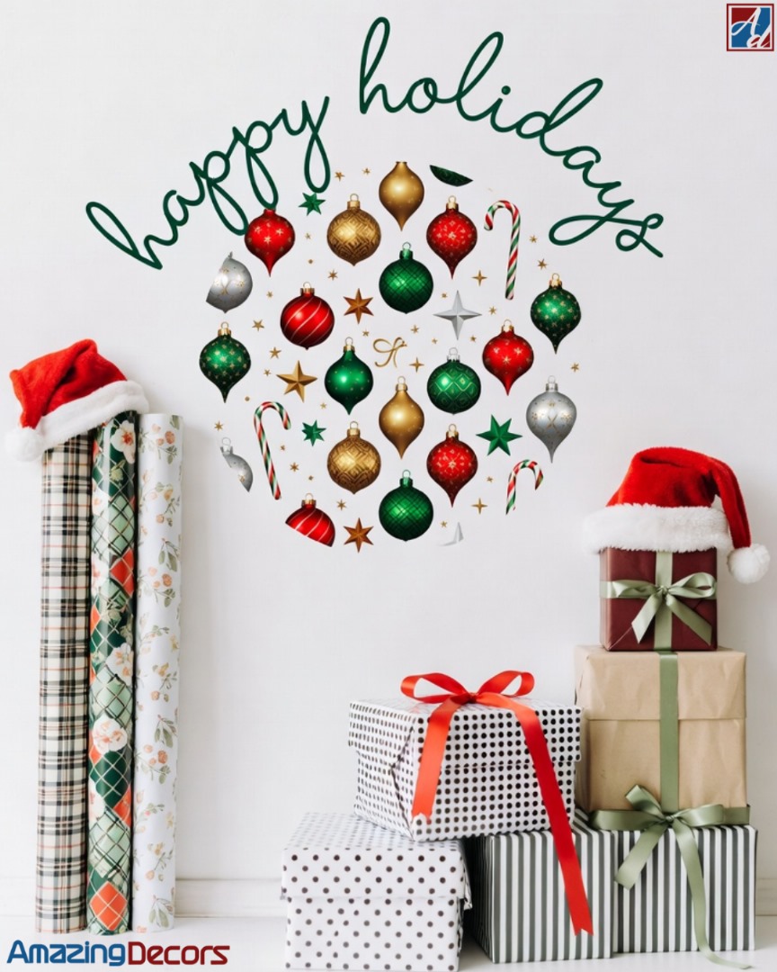 AmazingDecors's tweet photo. Wishing you warmth, laughter, and love this holiday season 🎄 May your days be merry and bright! Happy Holidays to all you Beautiful People. https://t.co/ETEpLCV8vM