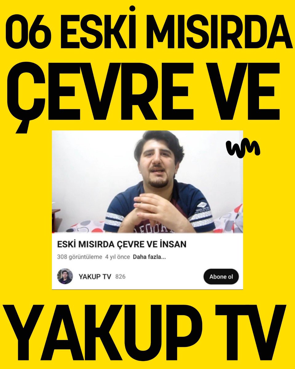 WikiMeme_tr's tweet photo. “Kültür TV”

Yakup TV, restoran ziyaretleriyle tanınan bir içerik üreticisi olarak Mertcan Bahar ve Testo Taylan gibi isimlerle yaşadığı polemikler ve gündem yaratmak amacıyla ürettiği içeriklerle
son dönemde sık sık konuşulmuştur. https://t.co/7Tr0yDHhAM