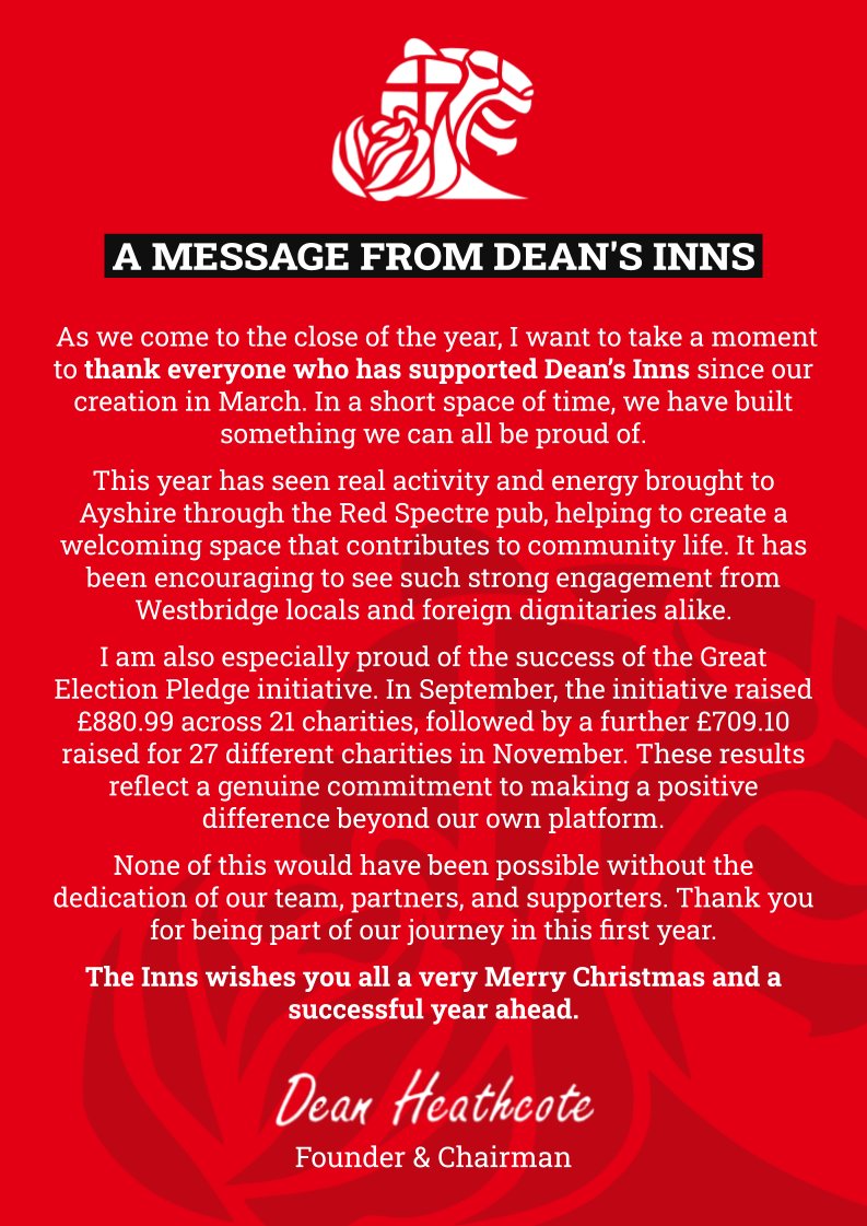 As 2025 wraps up, read our Christmas message ⤵️