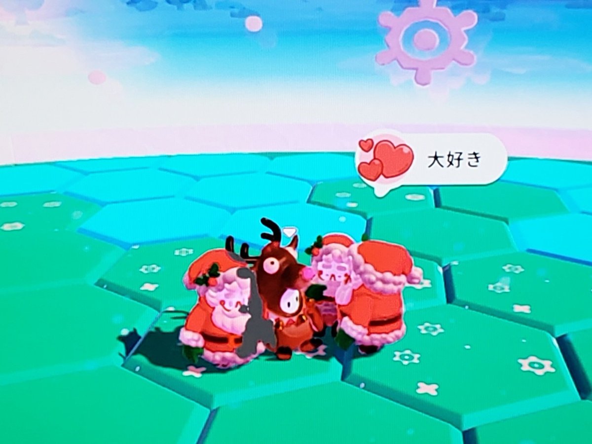 Merry Christmas🌟🎄🎅🎁✨

昨夜のソロゆったり🌟
この時期ならではの🎅🦌コラボ！
ちなみに皆さん野良おマメで仲良くしてもらいほっこり🥰