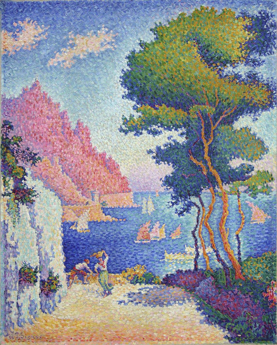 impression_ists's tweet image. Pointillism by Paul Signac