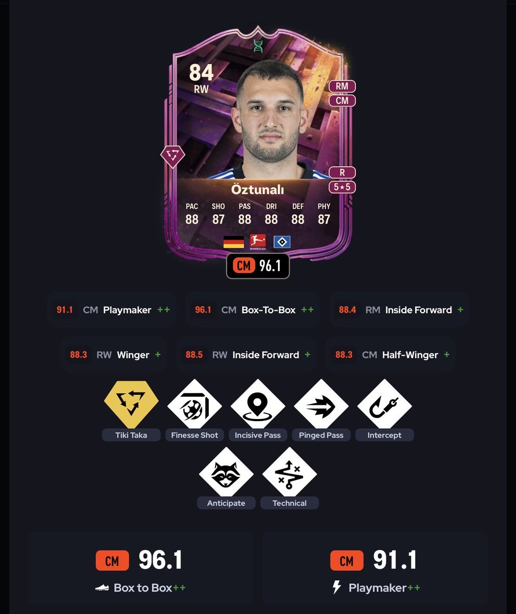 serjoga182's tweet photo. @DetectiveFUT Him? Does he get CDM or CAM? https://t.co/uoVEFgLNm1