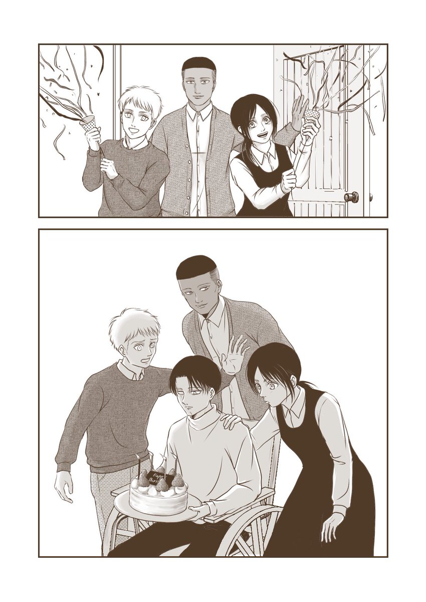 yksn003's tweet image. #リヴァイ生誕祭2025
改めてお誕生日おめでとうございます！🎉

「今日までも、これからも」