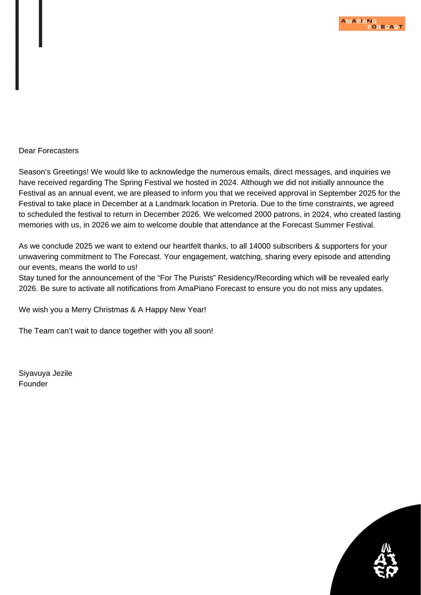 The Forecast tweet media