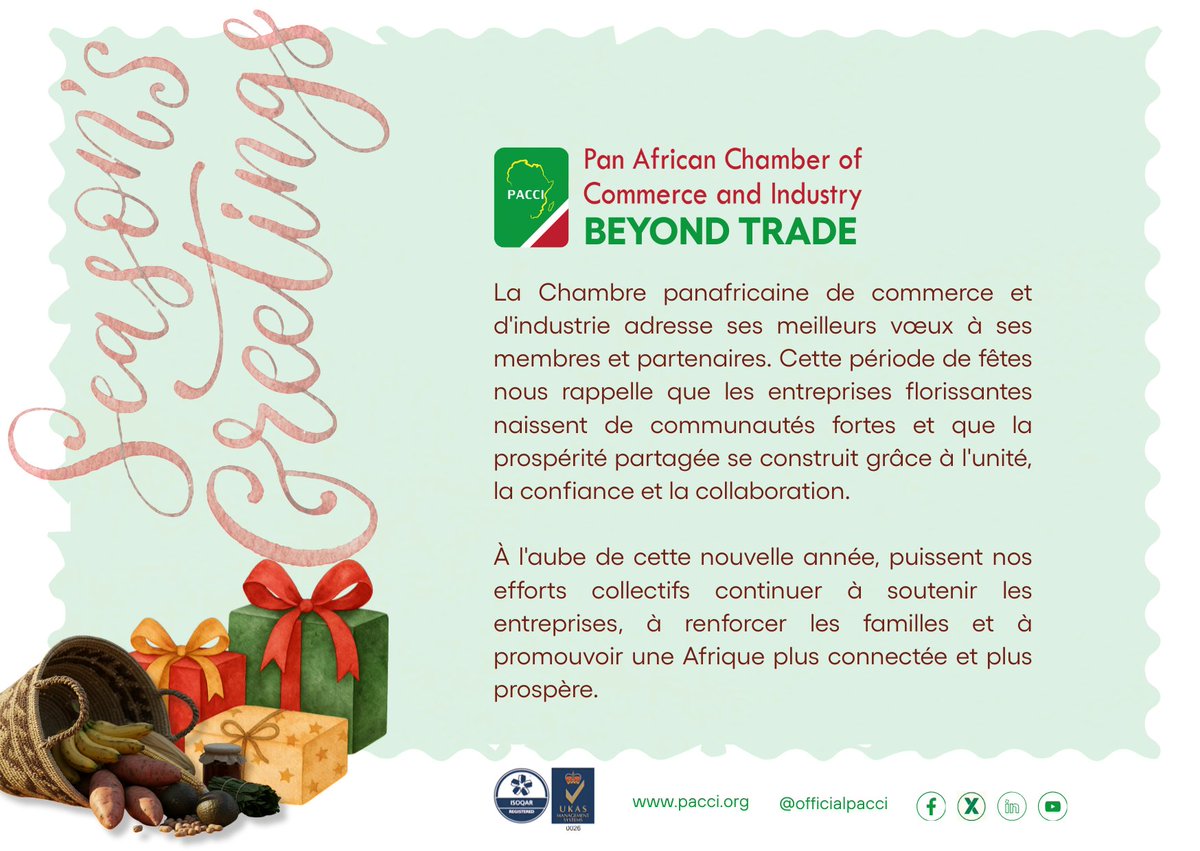 PACCI-Pan African Chamber of Commerce and Industry tweet media