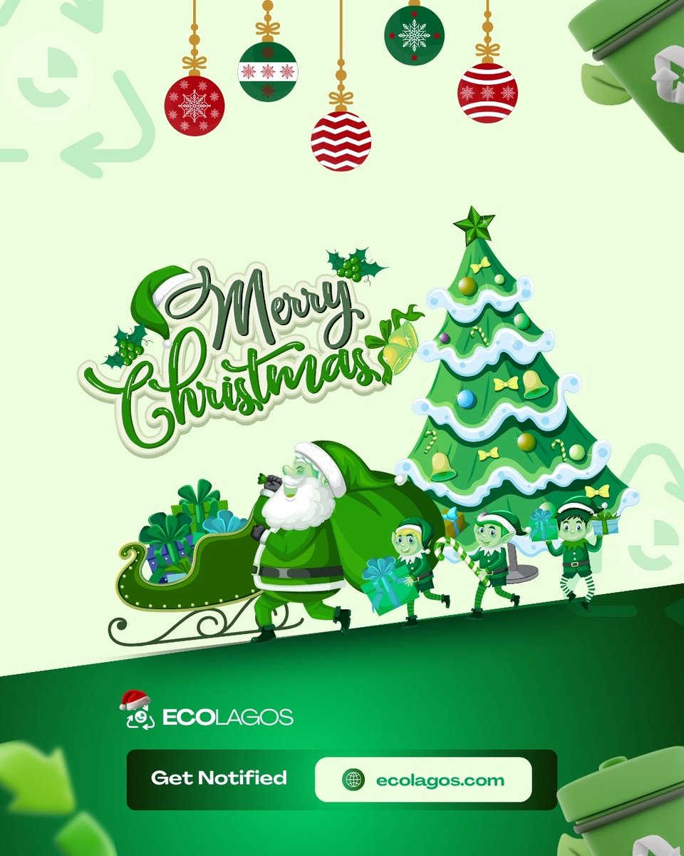 From us to you: “Happy Christmas Day”.🎄

We wish you more of it🥰

#ecolagos #lagos #xmas