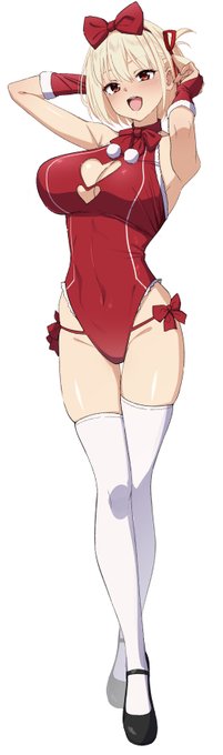 ハイレグサンタ千束🎅🎄
メリクリ～🎉 