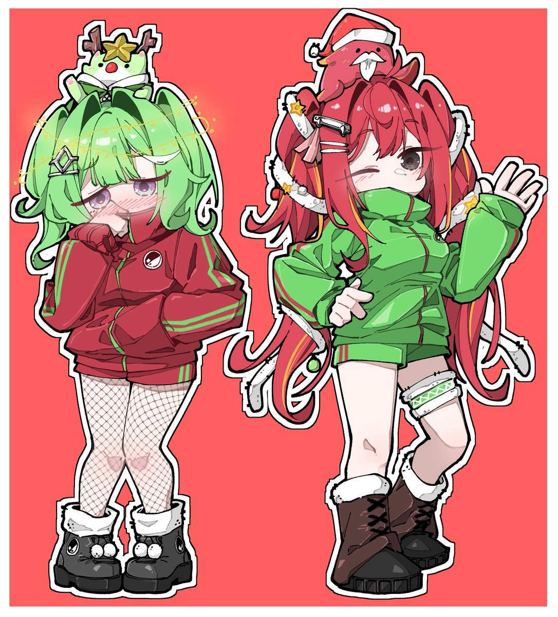 riko_art #Lize_art 💚🎄❤️