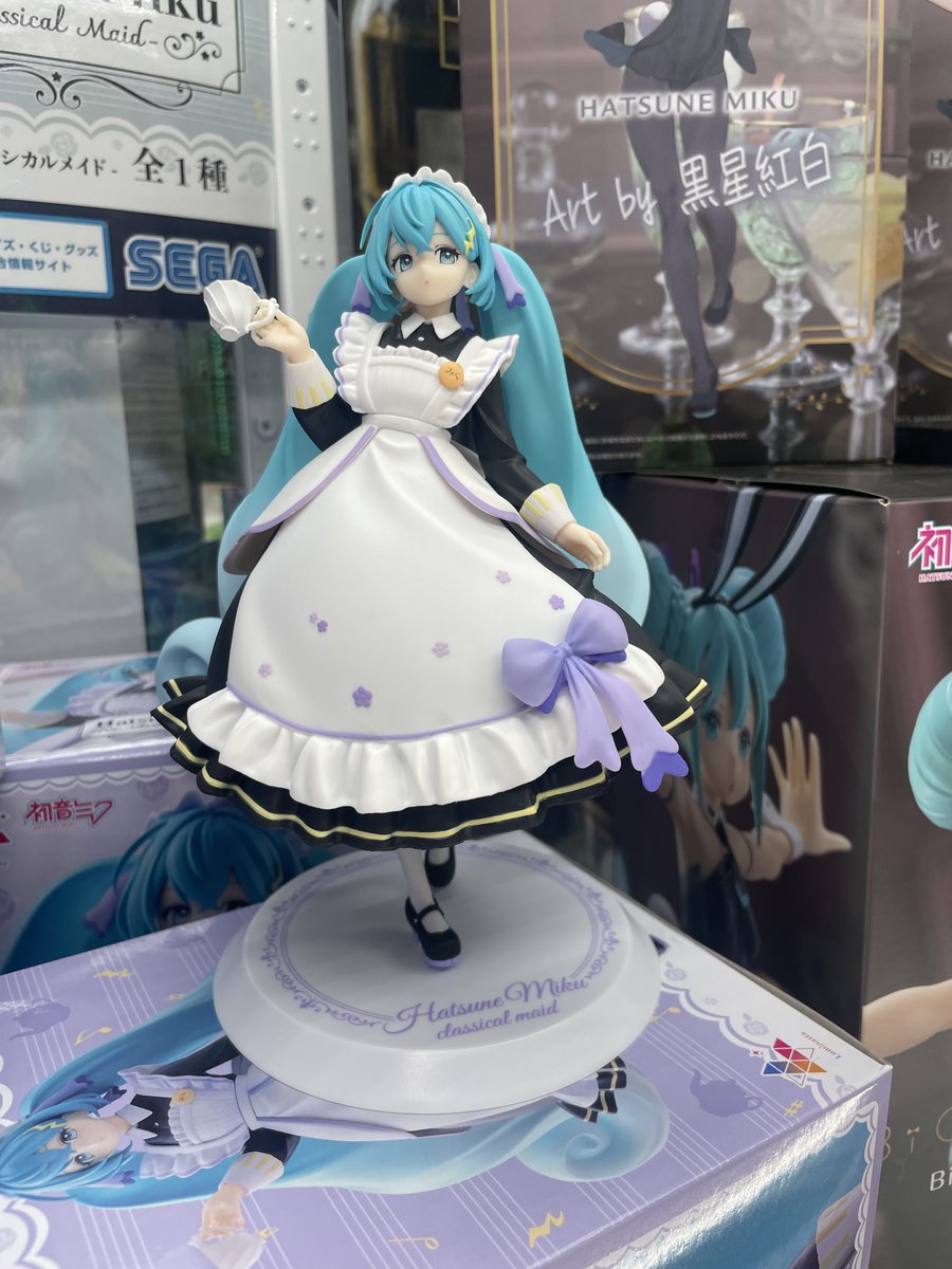 新景品投入情報❣ 【初音ミクシリーズ Luminasta“初音ミク