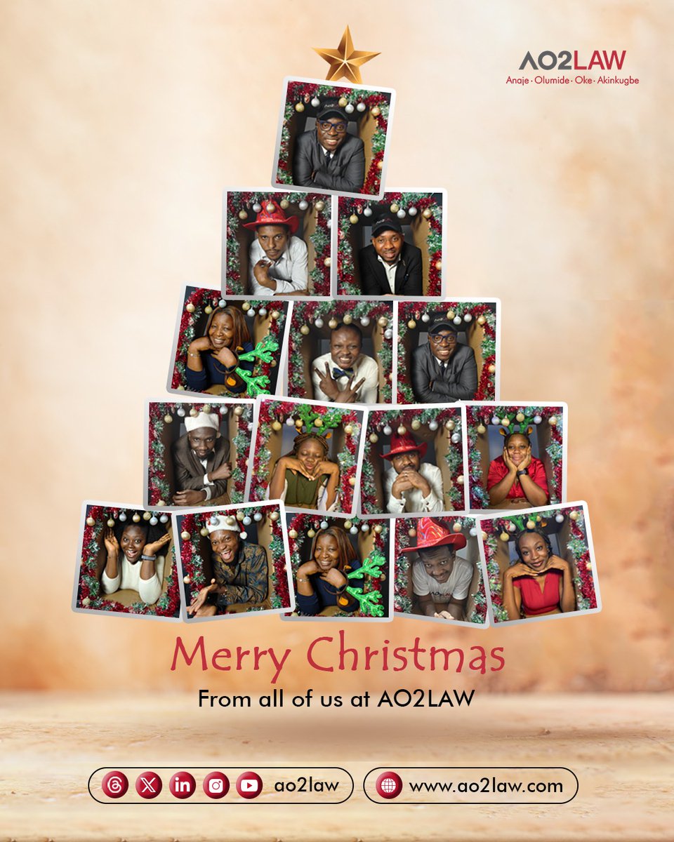 Merry Christmas from all of us at AO2LAW