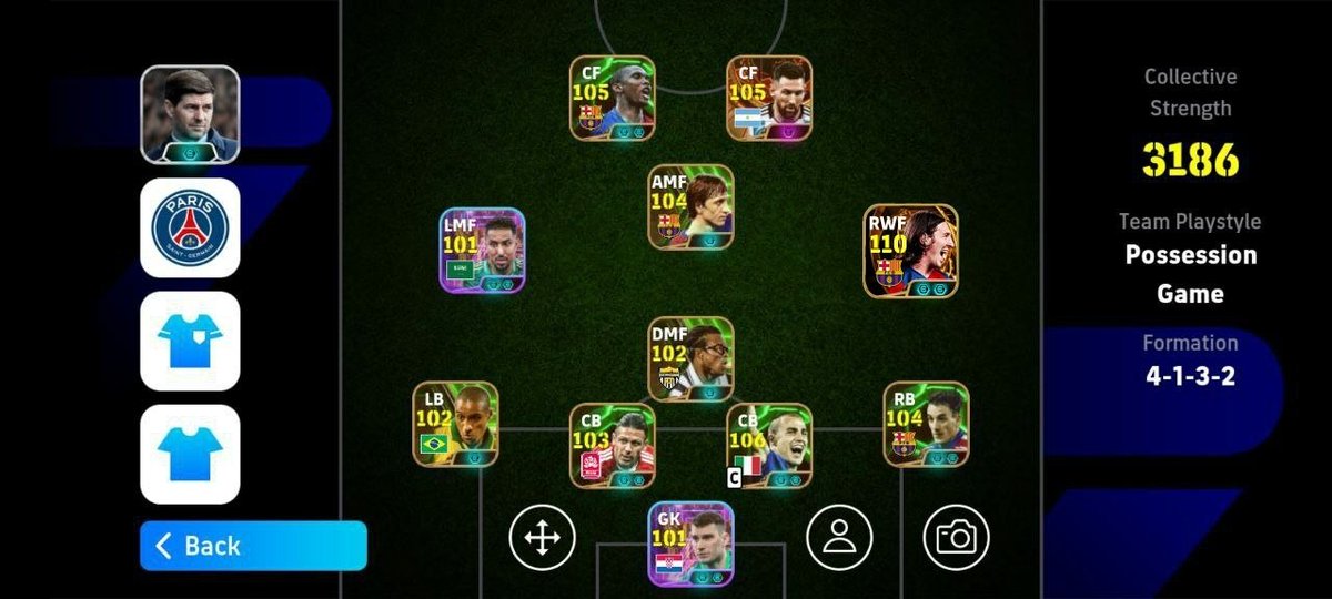 Ir_Efhub's tweet photo. Which messi is better?

#イーフト #eFootball https://t.co/iQjvdOyMCt