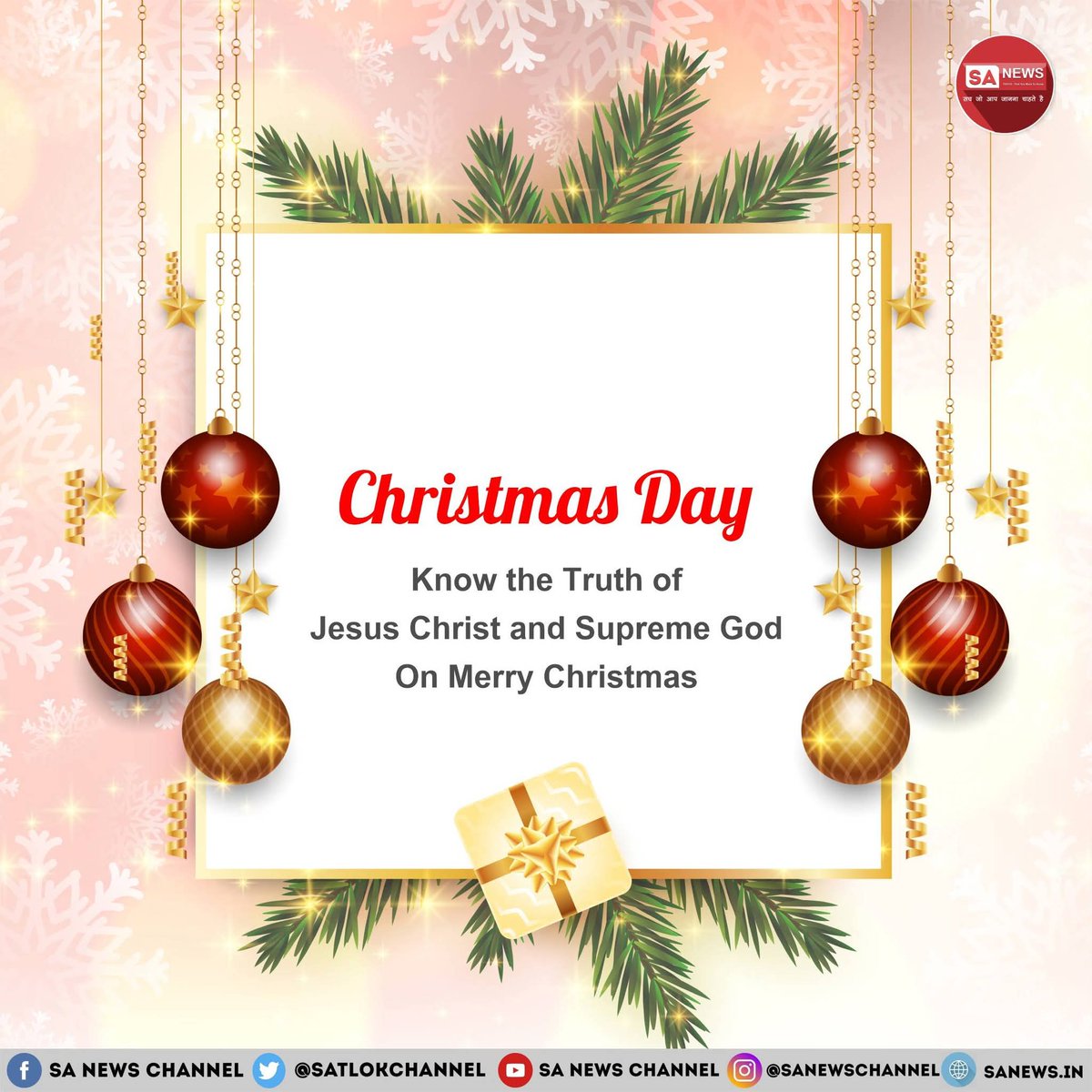 What is the true spiritual meaning of Christmas according to the Holy Bible, and how can it be truly celebrated with spiritual understanding? 

Read More📖👉: bit.ly/3jsM9Vs