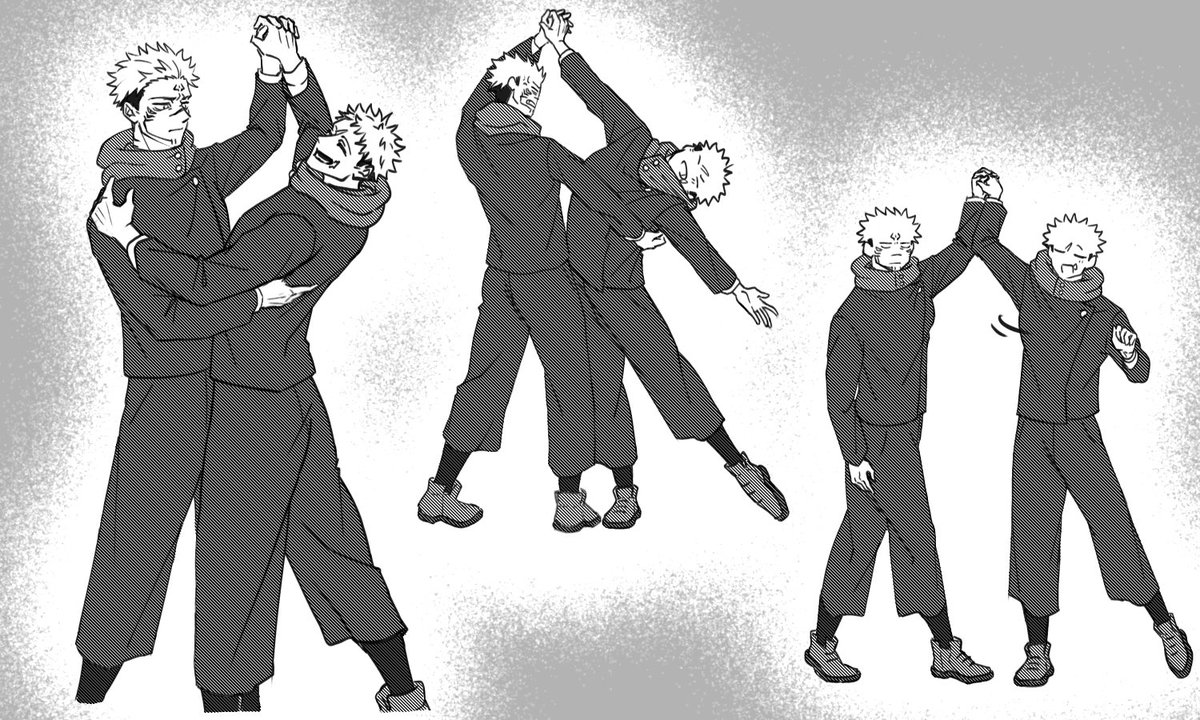 크리스마스 날에 왈츠 추기
#呪術廻戦 #宿虎