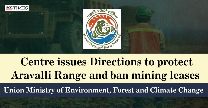 scconline_'s tweet photo. Centre issues Directions to protect Aravalli Range and ban mining leases
Read More Here- https://t.co/rtBMqQMEIi
#AravalliConservation #Aravalliterrain #EcoSensitiveZones #environmentprotection #EnvironmentalPolicy #ForestandClimateChange #MiningBan #miningleases #SaveAravalli https://t.co/sZF0YWL1fK