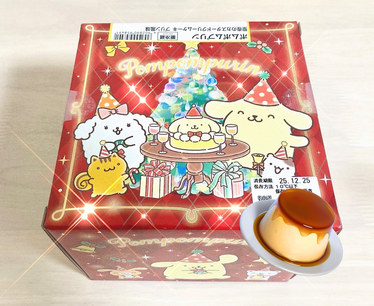 ポムポムプリンショートケーキ 不二家 ポムポムプリン チョコショートケーキの感想・クチコミ・値段