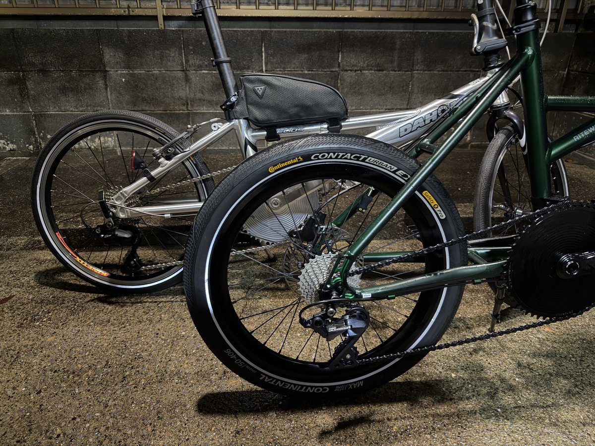 2台完成？ もう当分弄らなくていいだろこれw シルバーは105 バイクで