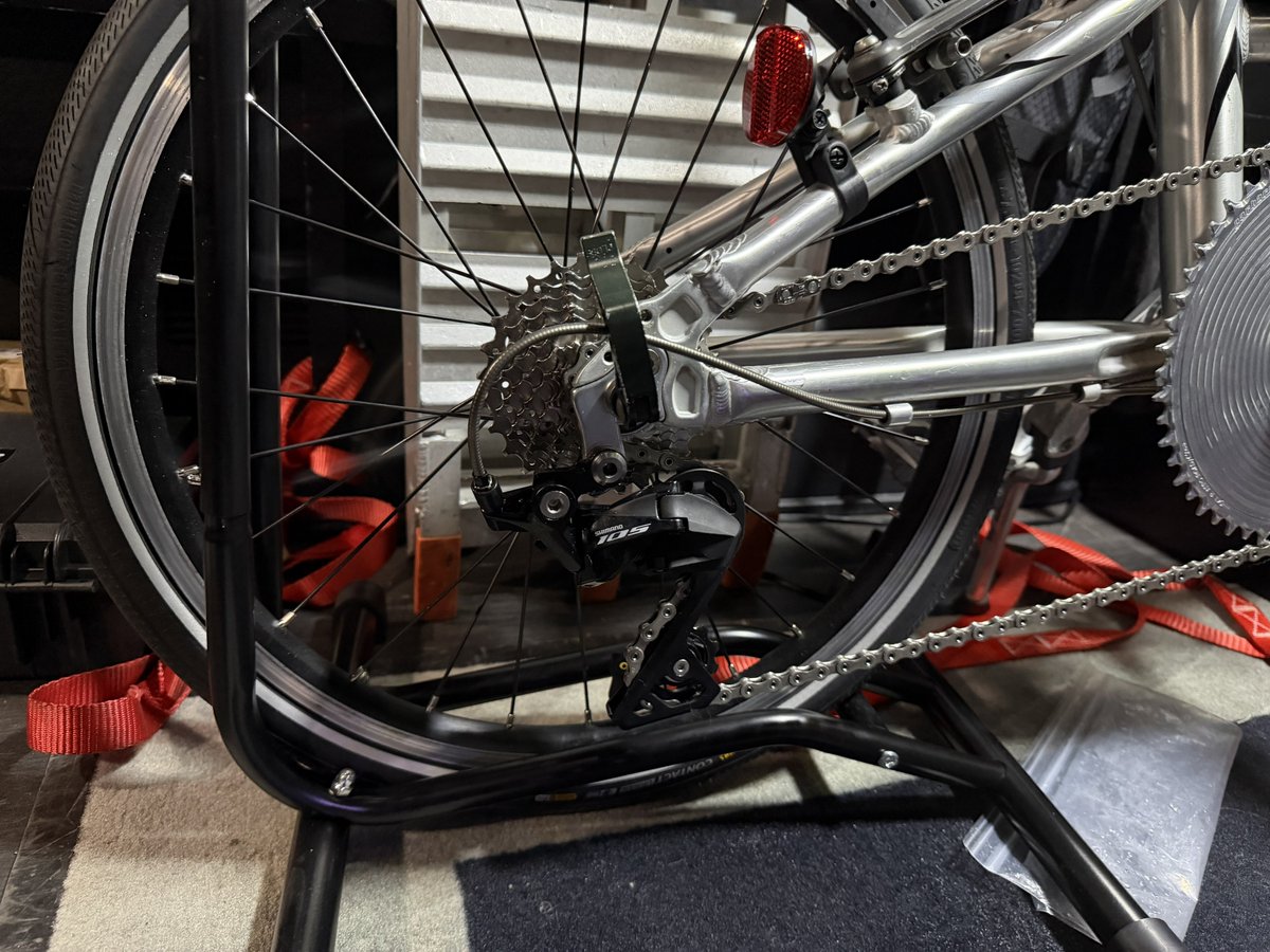 2台完成？ もう当分弄らなくていいだろこれw シルバーは105 バイクで