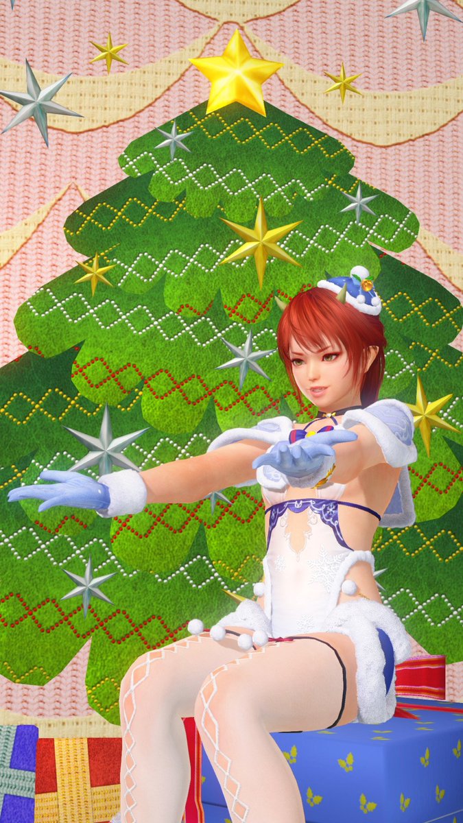 メリークリスマス🎉
今日を楽しむのじゃ🥳
#DOAXVV #カンナ #Kanna