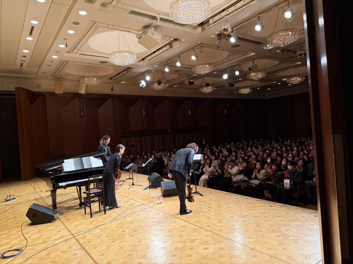 elcielo2020's tweet photo. 先週のサントリーホール・ブルーローズ公演、改めて、ありがとうございました。
終演後にいろいろな声をいただきましたが、
「情熱的で想像を超えていた！」
「初めてだったけど、すごく良かった」
という言葉が、特に印象に残っています。 https://t.co/0YV7JkbXON