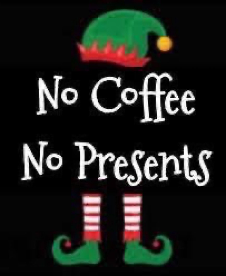 Good morning everyone! Merry Christmas!! Have a beautiful day. Stay safe  and well. ☕️🎅🏻🎄💚❤️, image size:866x1058