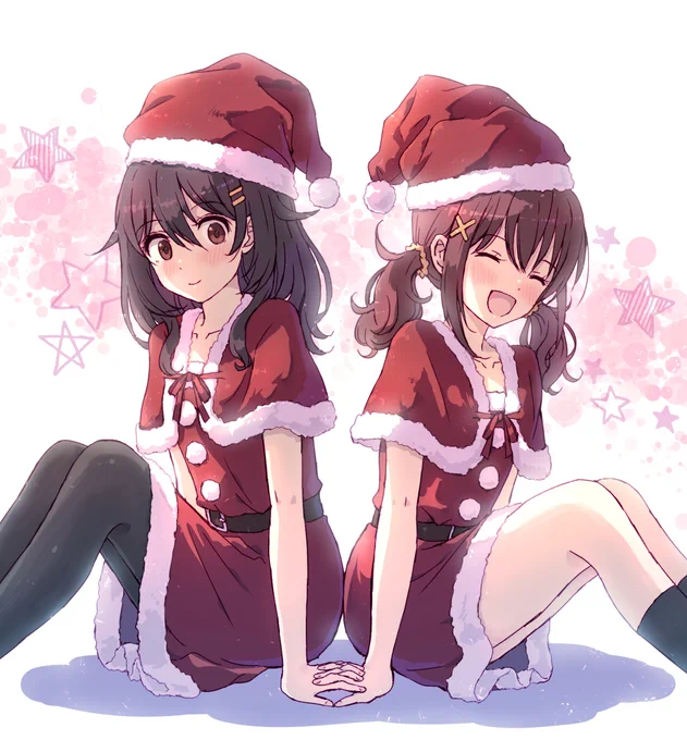 ・ω・) クリスマスまこくれ #ひびめし