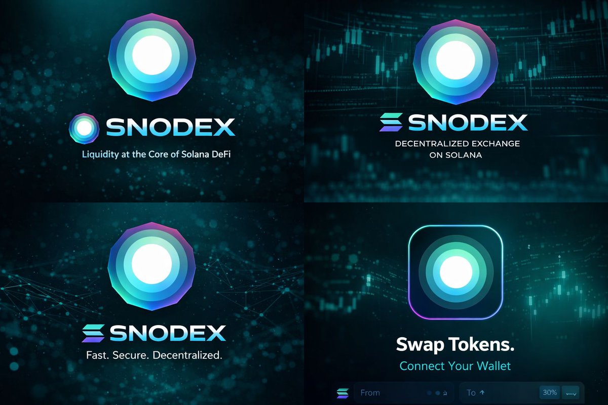 SnoDexSol's tweet image. A Decentralized Exchange Delivering Secure and High-Performance Trading on Solana