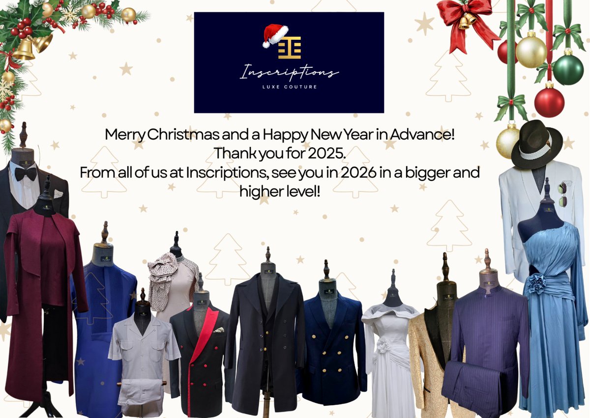 We had a most wonderful year because of you. Merry Christmas and Happy New Year in Advance!