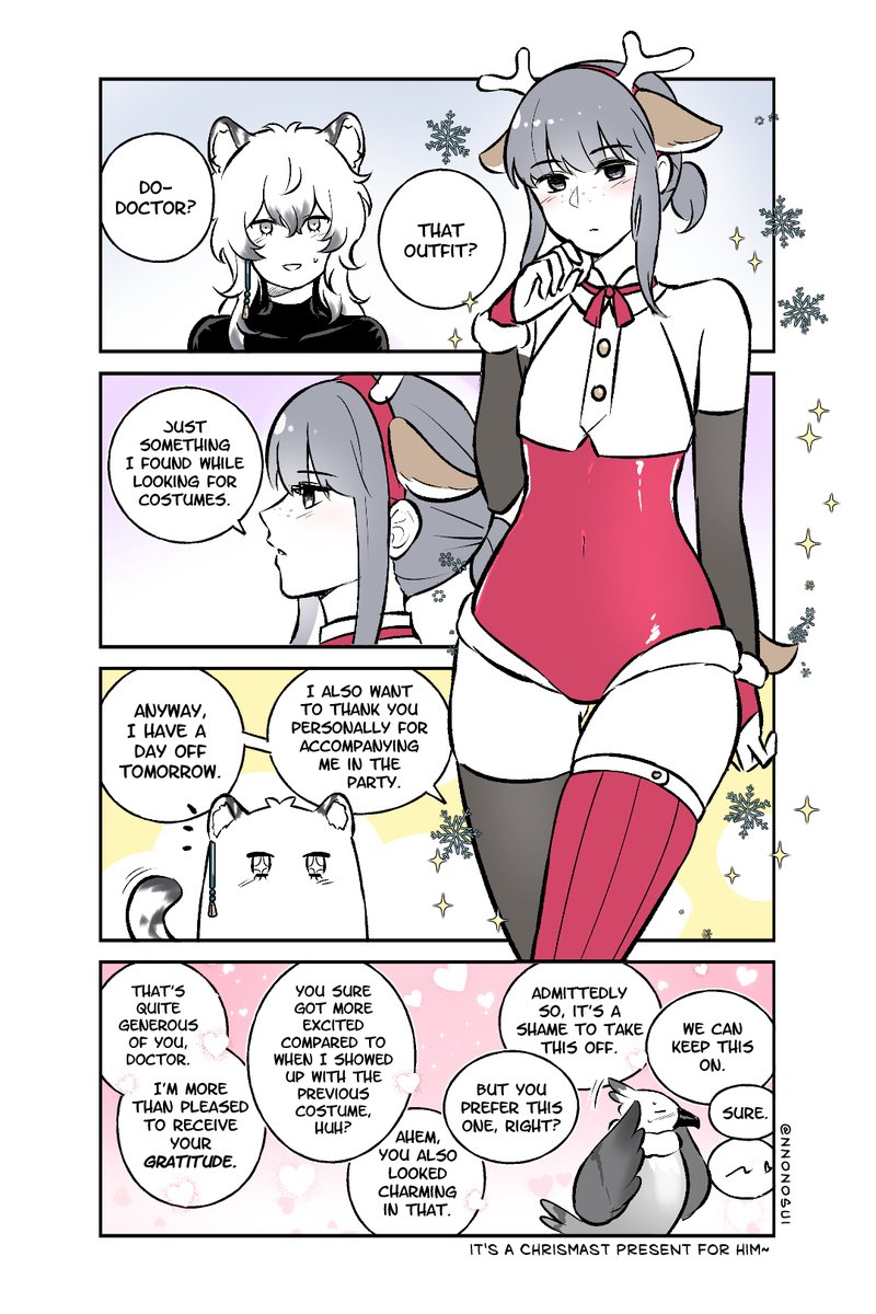 Dokutah and Silverash🎄 part 2
Despite things happening, Merry Christmas folks