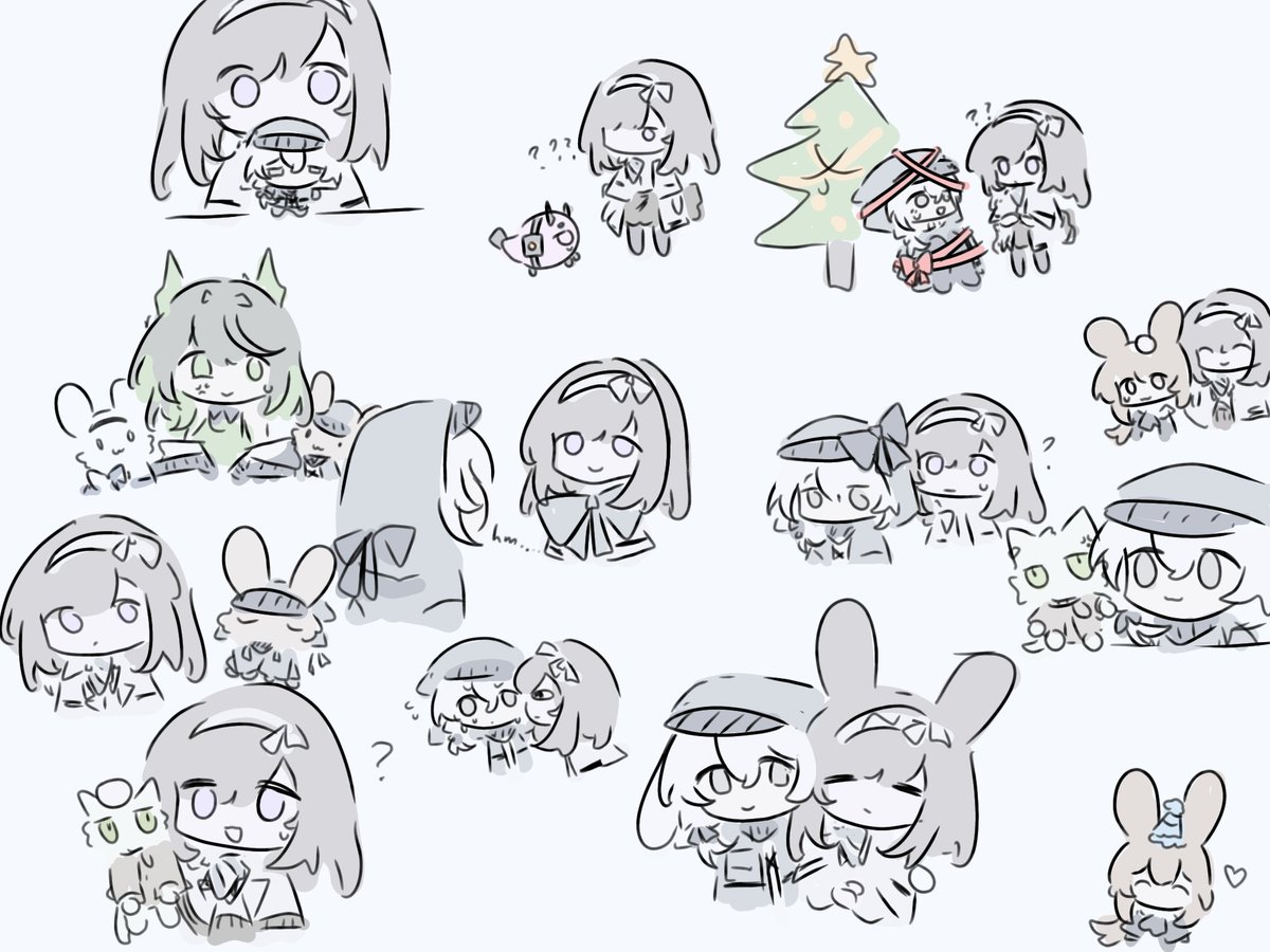 nihilimism's tweet image. more doodles bc I really need a nap goodnight